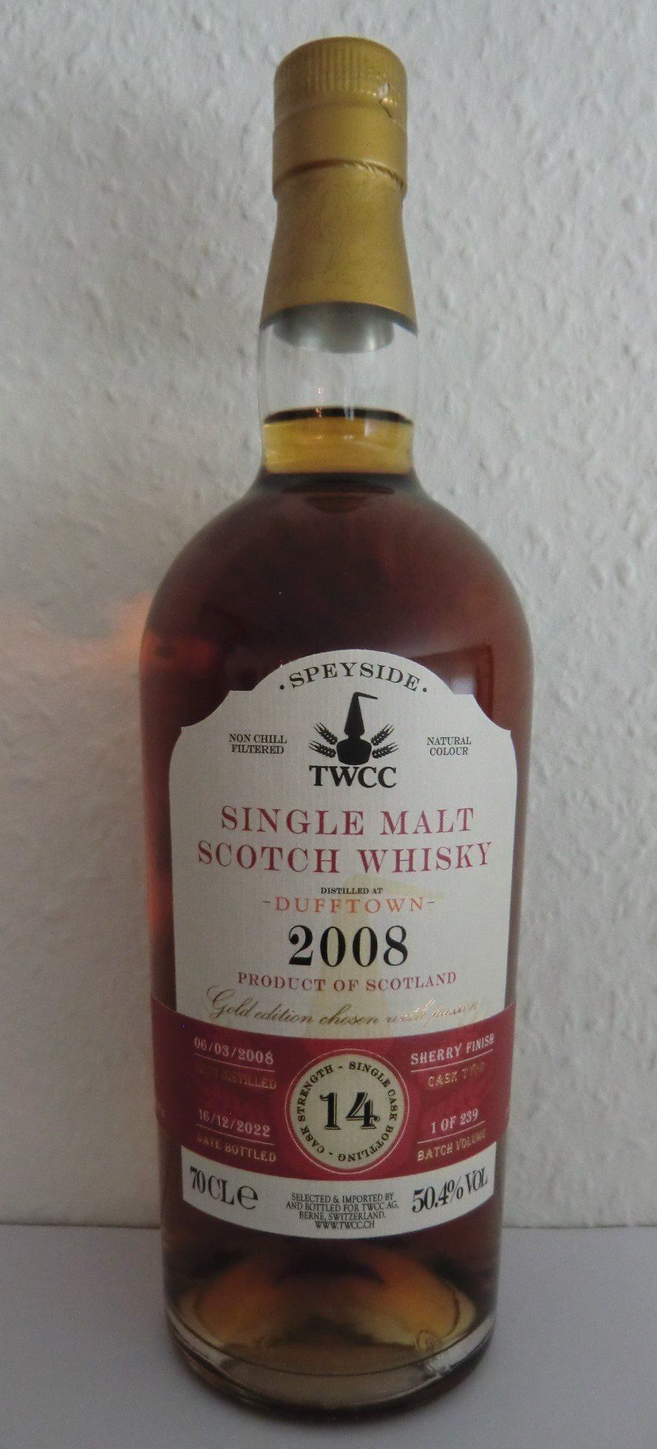 Dufftown 2008 14ys 50,4%